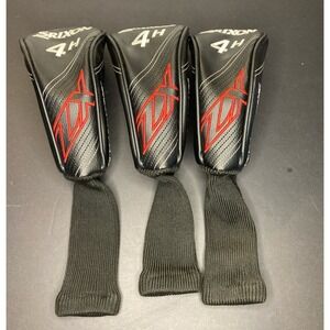 Lot of 3 New Srixon ZX Hybrid Headcovers Rebound Frame 4H | Black/Red/White